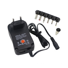 30W 3/4.5/5/6/7.5/9V/12V Volt AC/DC Adapter Power Supply Charger- 2Amps